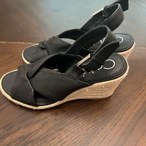 Calvin Klein Espadrille Wedge Sandal